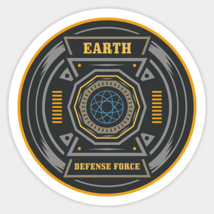 Earth Defense Force Sticker